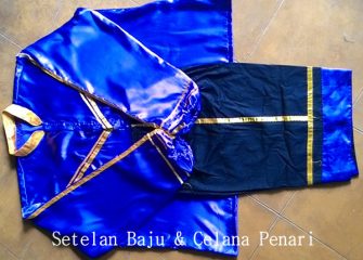 Jual Kostum Penari Kuda Lumping / Jaranan Model #1 Lengan Panjang untuk Putra Dewasa