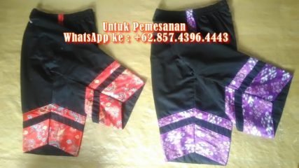 Celana Motif Batik untuk Penari Kuda Lumping/ Kudo Kepang / Jaranan